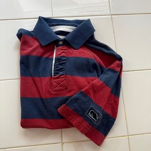 Classic VINEYARD VINES Rugby Striped Short Sleeve Polo